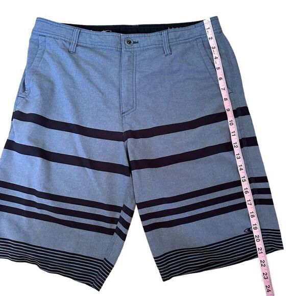 O’neill ~ Chambray Blue with Navy Blue stripes ~ Mens Boardshorts ~ size 34 - Picture 7 of 12